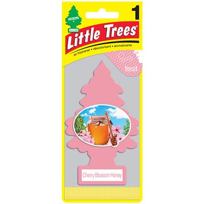 LITTLE TREES Car Air Freshener Hanging Paper Tree Cherry Blossom Honey [1-Count]