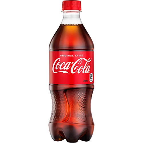Coca-Cola Soda Soft Drink, 20 fl oz (Pack of 24)