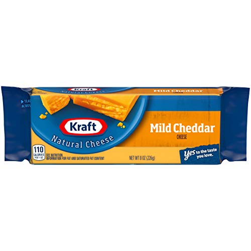 Kraft Natural Mild Cheddar Cheese (8 oz Block)