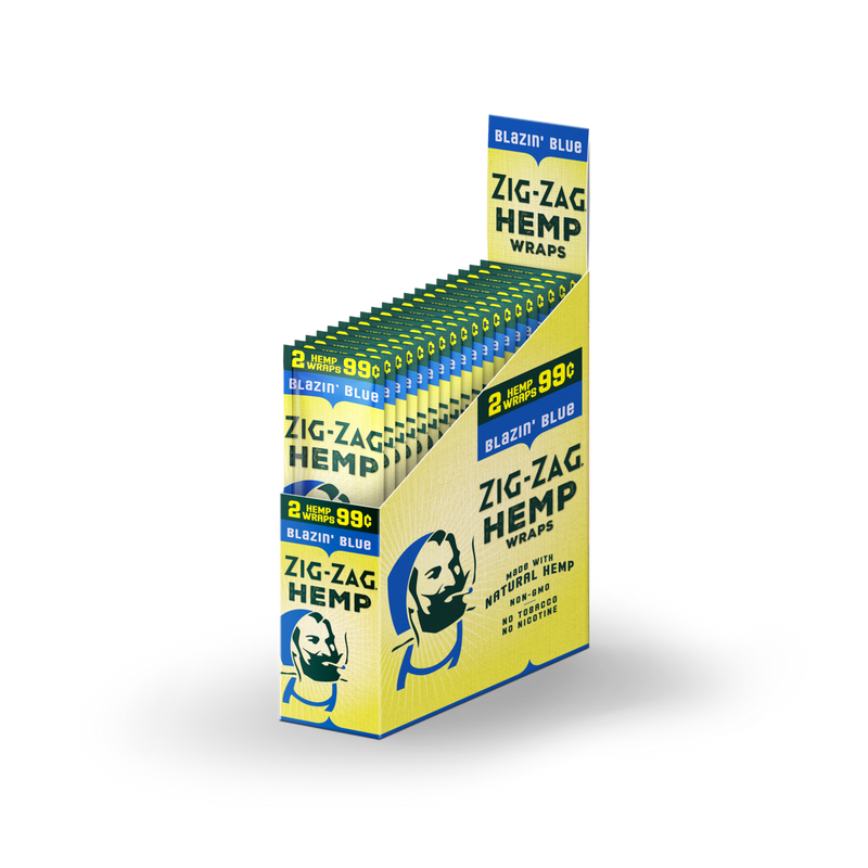 Zig Zag - Tobacco-Free - Flavored H Wraps, 50 Count, Blazin&