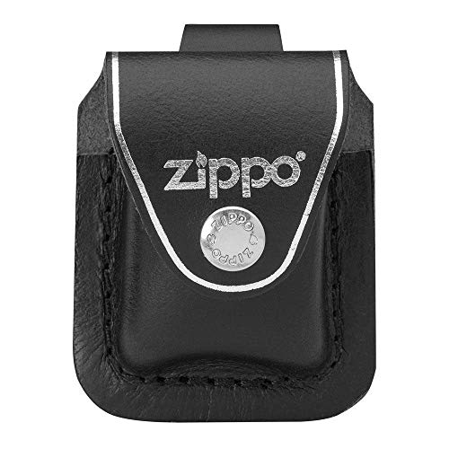 Zippo Lighter Pouch with Loop, Black