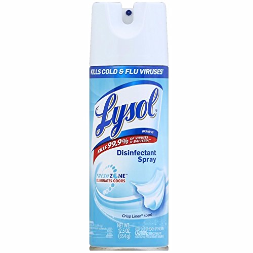 Lysol Disinfectant Spray, Crisp Linen 12.5 oz Can