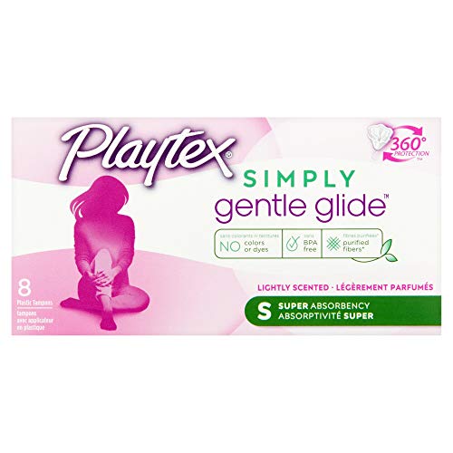 Playtex Gentle Glide Super Absorbent Tampons, 8-Count
