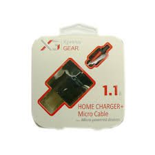 Xress Gear Home/Car Charger Xpress Gear Home Charger. Black