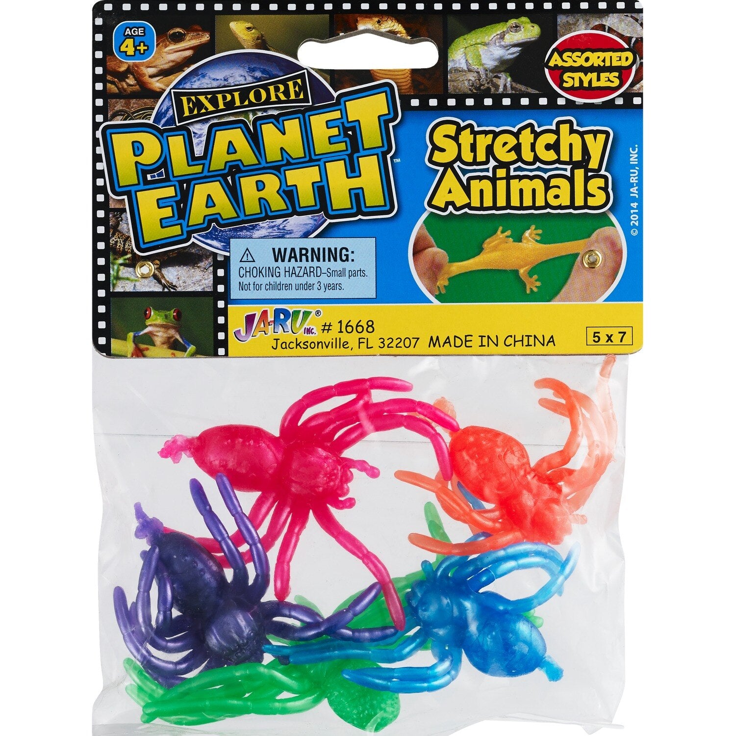 JA-RU Planet Earth Play Snakes (Styles Will Vary), Novelty & Gag