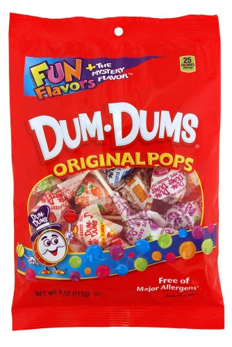 Dum Dum Pops 4 oz Bag