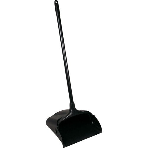 Rubbermaid Commercial Executive Series Lobby Pro Dustpan with Long Handle, Black