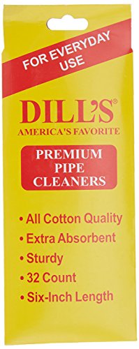 Dills Regular The Big Easy Pipe Accessories P861 Cleaners 32 Count 20 Per Carton (Full Case)