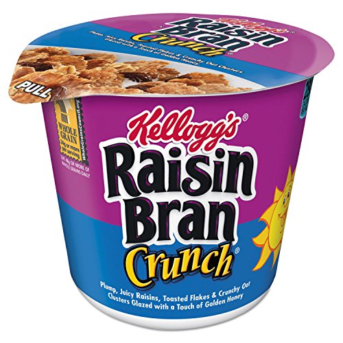 Kelloggs Raisin Bran Crunch, Single Servings, 2.8 Ounce , 6 Count
