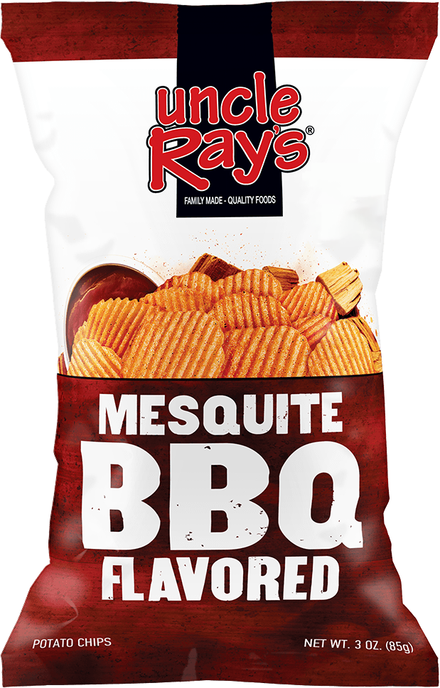 Uncle Rays 3oz Mesquite BBQ Chips (12-Pack)