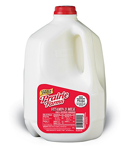 Prairie Farms, Fresh Whole Milk, Gallon, 128 oz