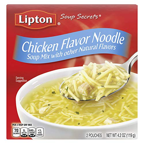 Lipton Soup Secrets Instant Soup Mix Chicken Noodle 4.2 oz