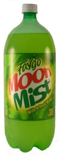 Faygo Moon Mist Soda - Refreshing Citrus Flavor, Carbonated, 2-Liter Bottle (Pack of 8)