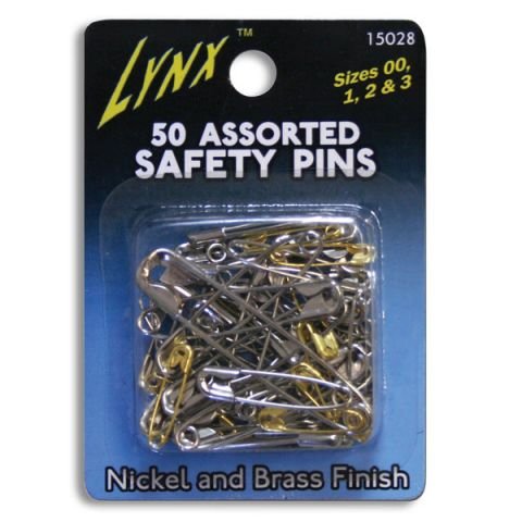 Merchandise 55533008 Safety Pin Assorted, 50 Count
