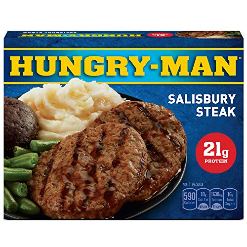 Hungry-Man Salisbury Steak, 16 oz (frozen)