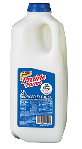 Prairie Farms, Fresh 2% Reduced Fat Milk, Half Gallon, 64 oz