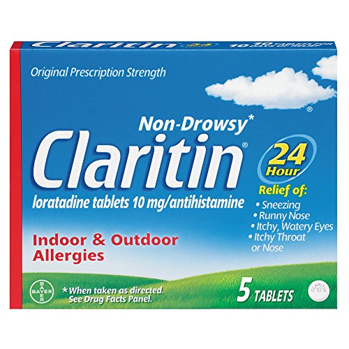 Claritin 24 Hour Allergy, Tablets - 5 ea