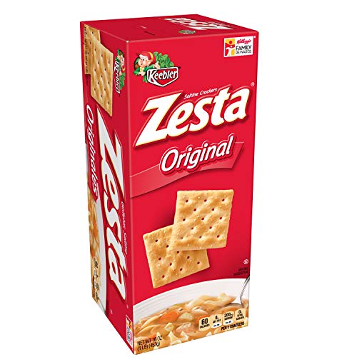 Keebler, Zesta, Saltine Crackers, Original, 16 oz - Pack of 12