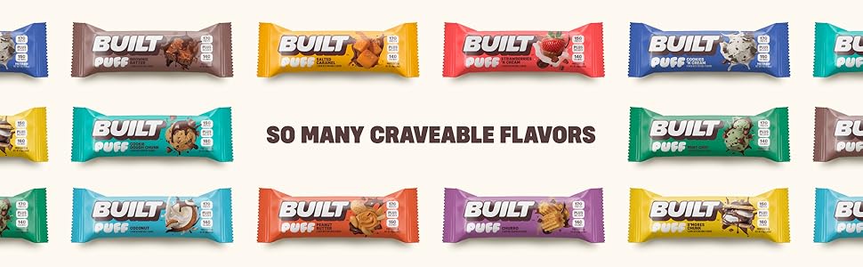 Built Puff Protein Bars