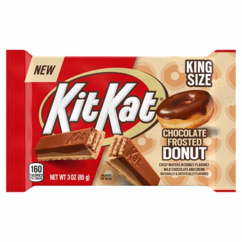 KIT KAT Chocolate Frosted Donut King Size Bar 24 Count