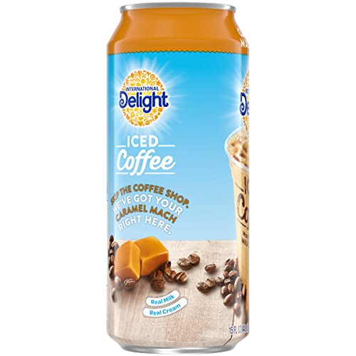 International Delight Iced Coffee Caramel Macchiato 15 fl oz 12-Pack Wholesale