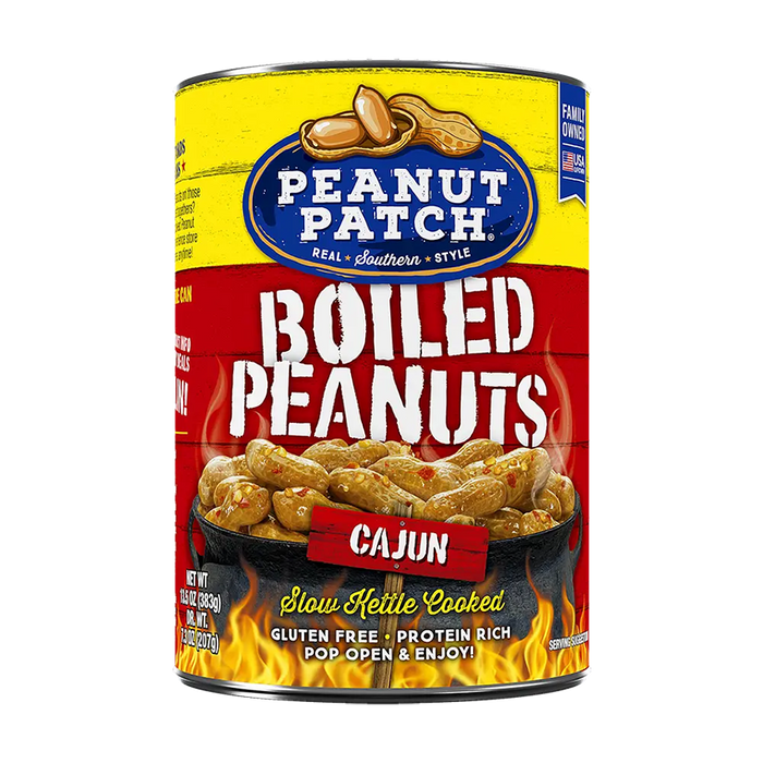 Peanut Patch Cajun Boiled Peanuts 96 oz - 6ct
