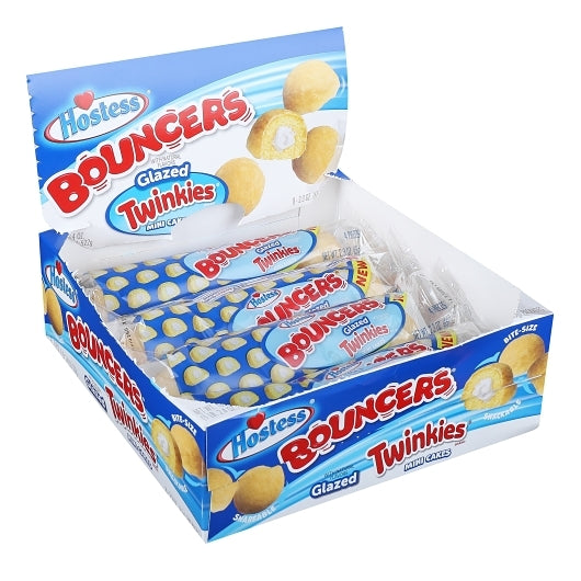 Hostess Bouncers, Glazed Twinkies, Sweet and Delicious (Pack of 8)