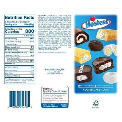 Hostess Kazbar, Triple Chocolate Flavor, 4-Pack (Pack of 8)