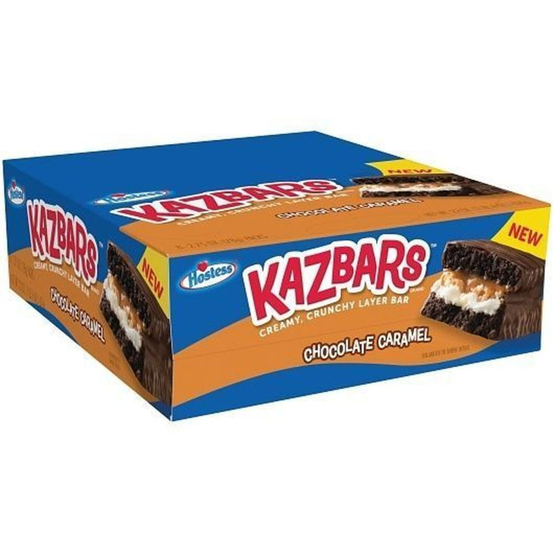 Hostess Kazbar, Chocolate Caramel Flavor, 4-Pack (Pack of 8)