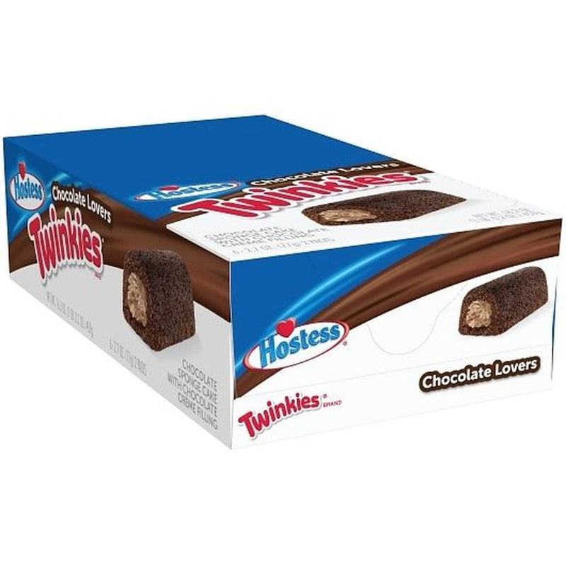 Hostess Twinkies, Chocolate Flavor, 2.7 oz (Pack of 6)