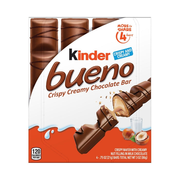 Kinder Bueno 3 oz pack with 4 bars
