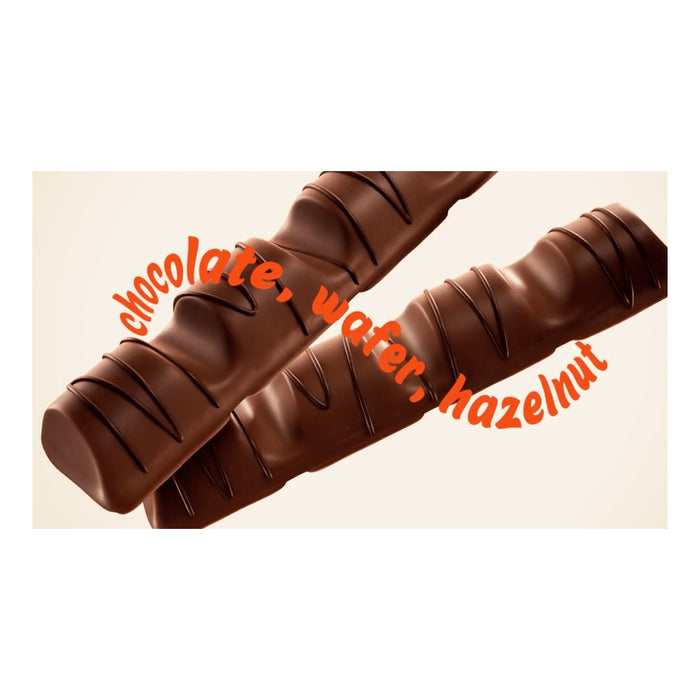 Kinder Bueno crispy wafer bars with chocolate and hazelnut layers