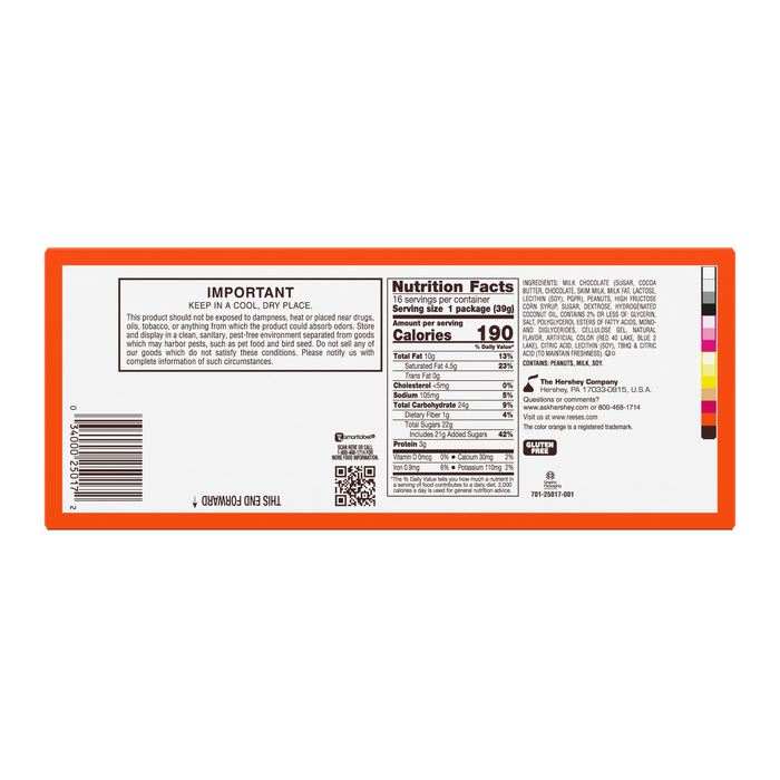 Reese Big Cup Pb&j Strawberry 16 Per Box