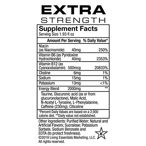 5 Hour Energy Energy Shot Extra Berry (Pack of 12)