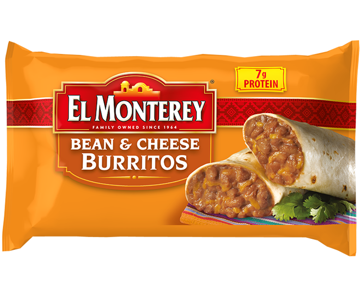 El Monterey Bean and Cheese Burritos 24 Count Wholesale
