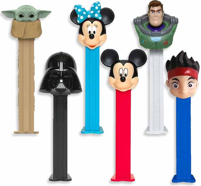 PEZ Disney 100 Years of Wonder Blister Card 3-Pack Wholesale Case