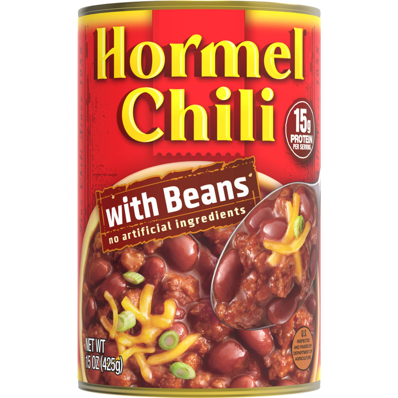 Hormel Chili with Beans 15 oz (Pack of 12)