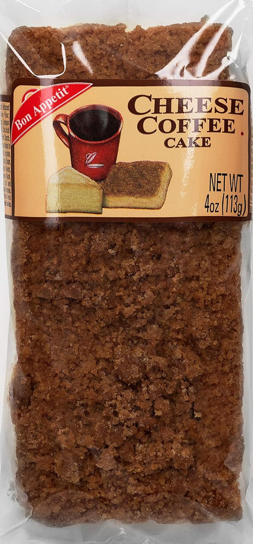 Bon Appetit Cheese Coffee Bar Cakes 4oz Wholesale 8-Count Packs