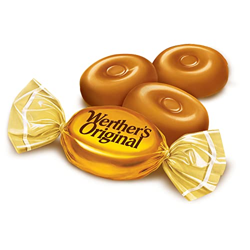 Werthers Original 5.5 oz Caramel Hard Big Candies, 12 Count