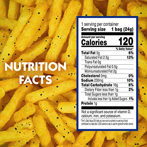 Andy Capp Cheddar Flavored Fries 0.85oz Single-Serve Bag Wholesale