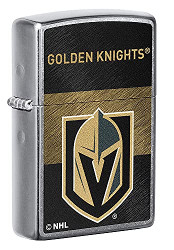 Zippo 2021 NHL Vegas Golden Knights Street Chrome Pocket Lighter