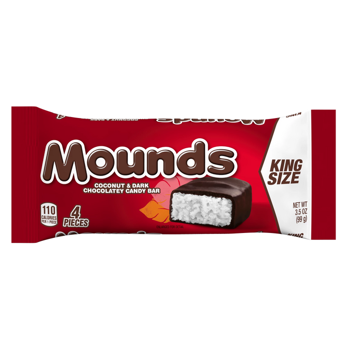 Mounds Dark Chocolate Coconut Bar - 3.5 oz 12ct
