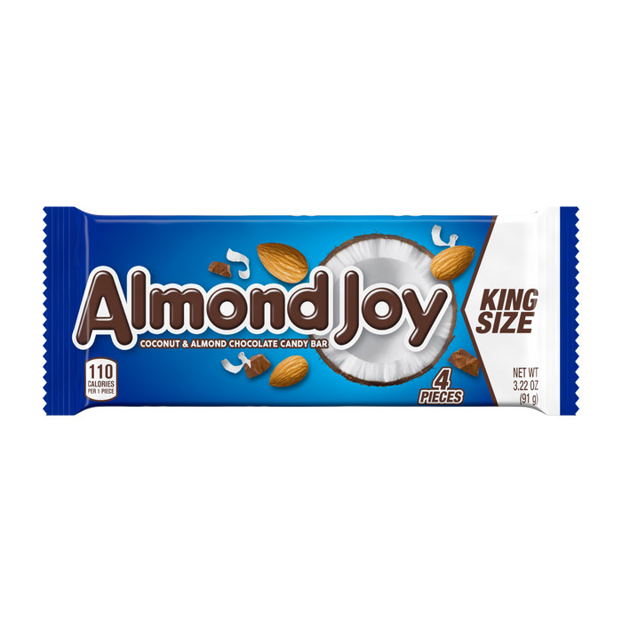 Almond Joy Coconut & Almond Milk Chocolate Bar - 3.22 oz 12ct