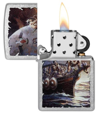 Zippo Frank Frazetta Street Chrome Pocket Lighter