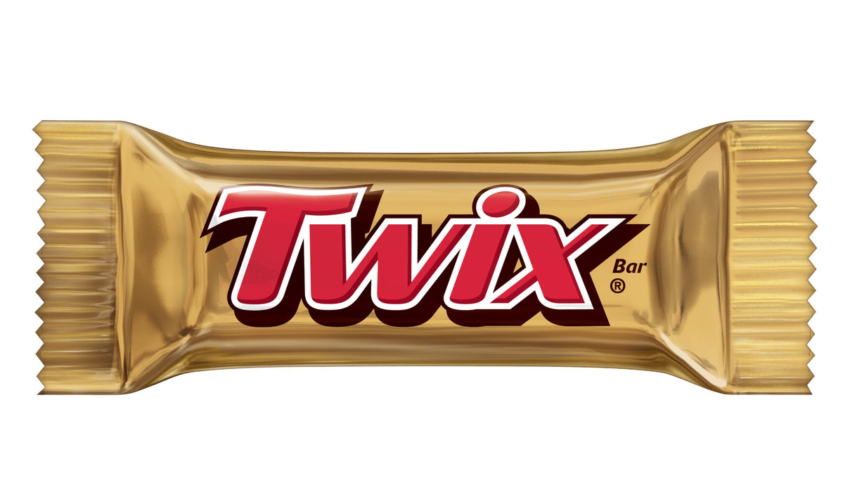 Twix Caramel Fun Size Candy 20 lb Wholesale Bulk Package