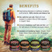 Smokey Mountain Cherry Herbal Snuff 10-Can Wholesale Pack