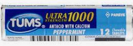 Tums Ultra Peppermint 12s Boxes 12ct