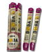 Boba Straw Pineapple Passionfruit Flavored Straws box containing 16 individually wrapped tropical candy straws