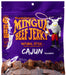 Mingua Cajun Beef Jerky 3 oz bag with bold Cajun spice seasoning