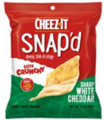 Cheez-it Snapd Sharp Wh Cheddar 2.2oz 6ct